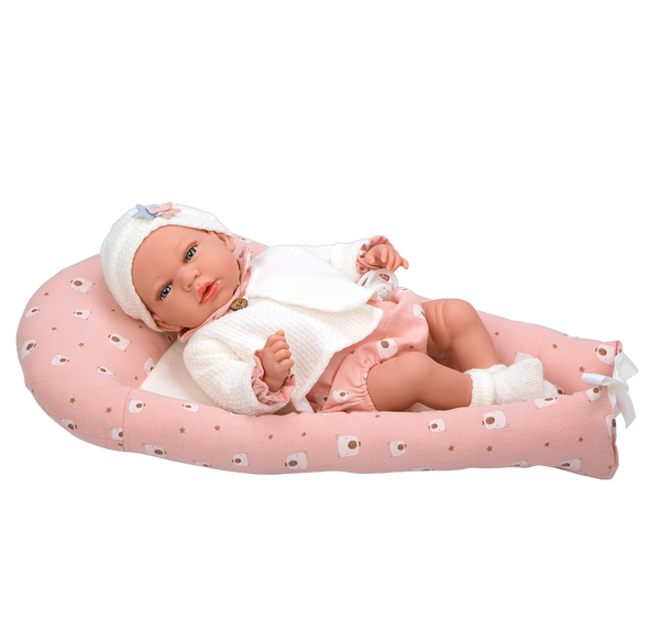 Spanish Arias 40cm Andie Weighted Baby Girl Doll 60684 - IN STOCK NOW