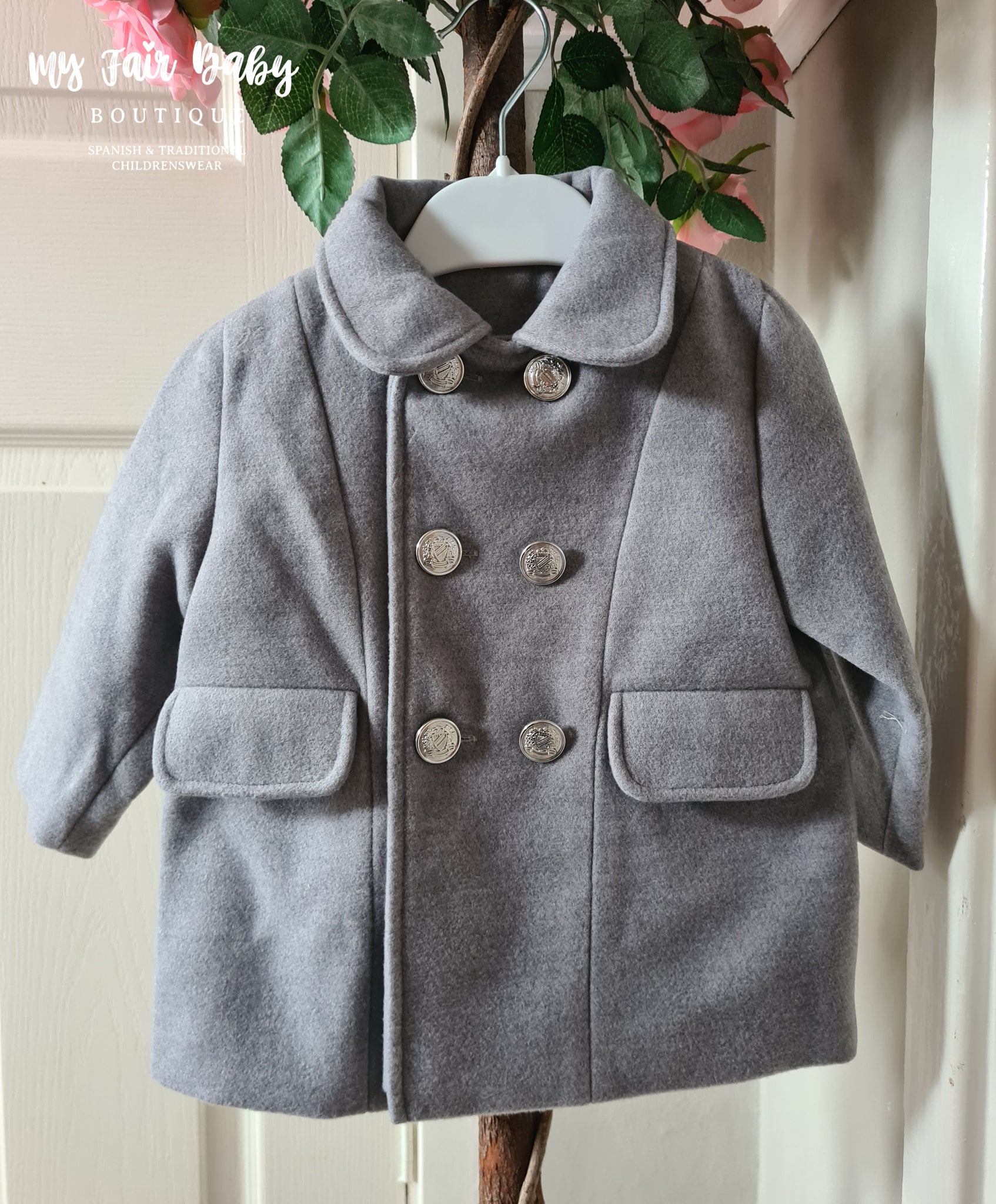 Peacoat for baby girl on sale