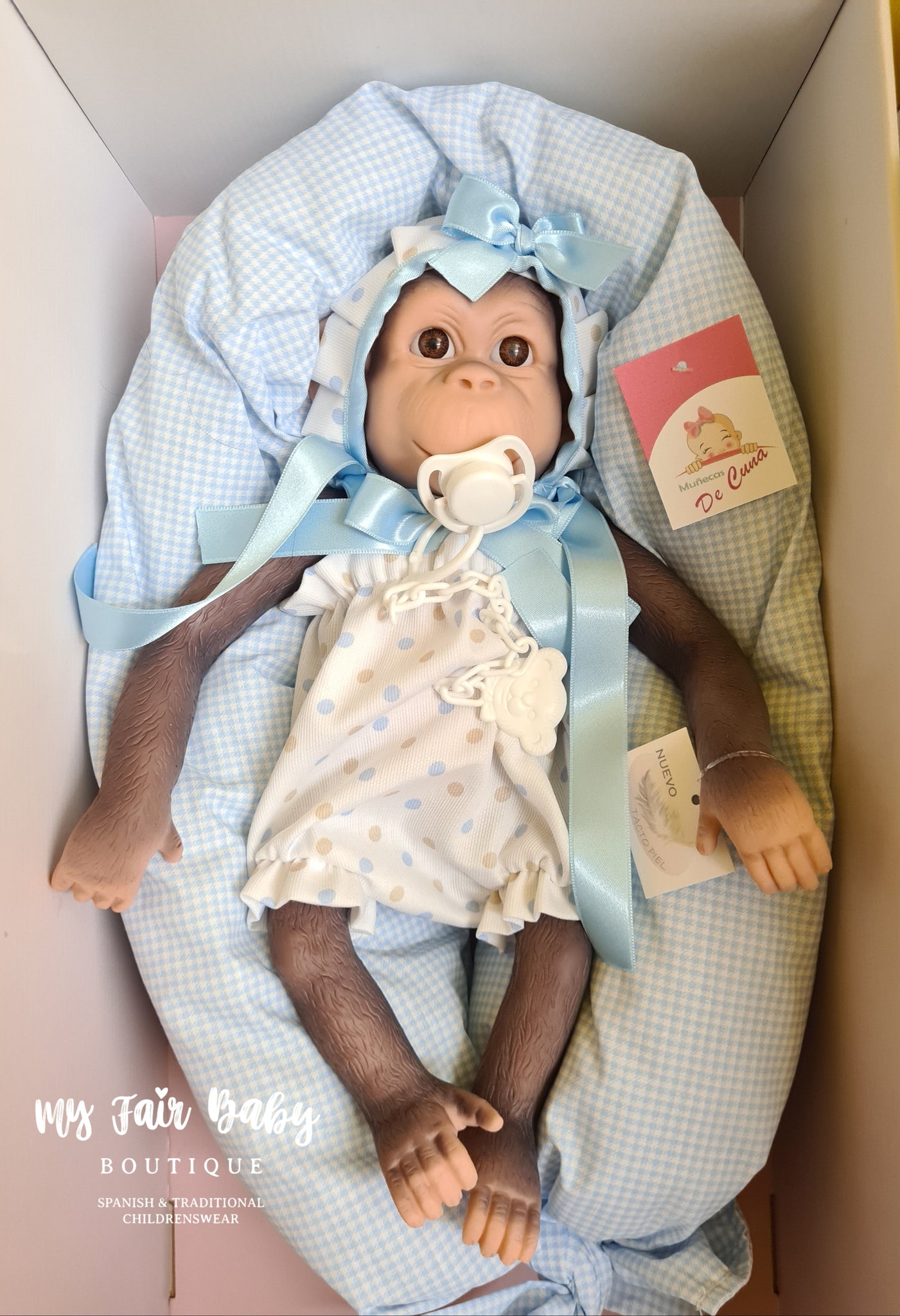 Silicone monkey doll online