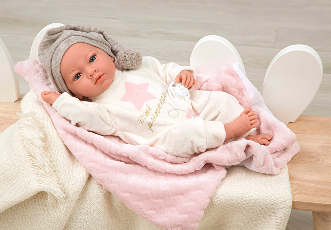 Spanish Arias 40cm Weighted Baby Girl Doll - IN STOCK NOW