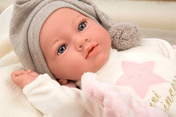 Spanish Arias 40cm Weighted Baby Girl Doll - IN STOCK NOW