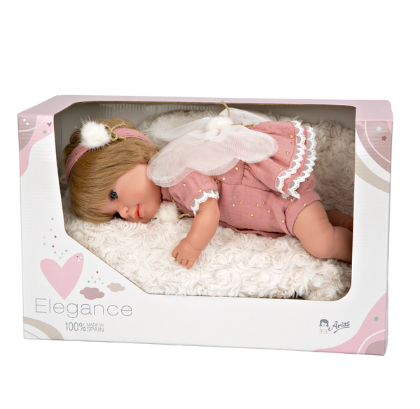 Spanish Arias Sora Elegance Baby Girl Butterfly Wing Doll 60820 - IN STOCK NOW