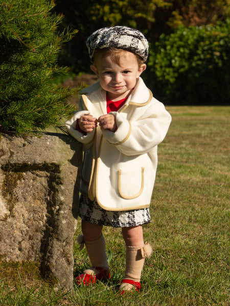 Sonata Infantil AW24 Spanish Boys Cream Blazer IN2405 - MADE TO ORDER