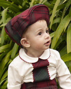 Sonata Infantil AW24 Spanish Boys Burgundy Hat IN2417 - MADE TO ORDER