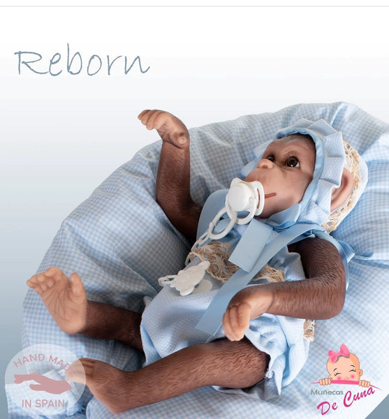 Spanish Baby Lolo Glam Reborn Monkey Doll 36402 - PREORDER
