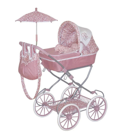 Spanish DeCuevas Lady Chic Reborn Doll Pram 81049 81cm - PREORDER