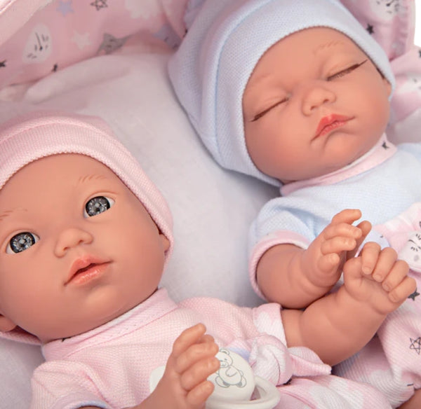 Spanish Arias Newborn Twin Dolls 60695 - IN STOCK NOW