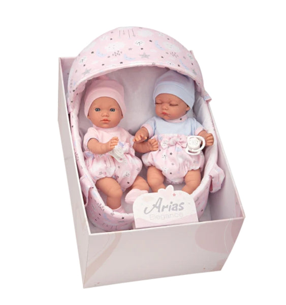 Spanish Arias Newborn Twin Dolls 60695 - IN STOCK NOW