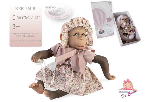 Spanish Baby Lola Reborn Silicone Monkey Doll 36101 - PREORDER