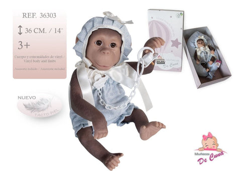 Spanish Baby Koko Reborn Monkey Doll 36303 - PREORDER