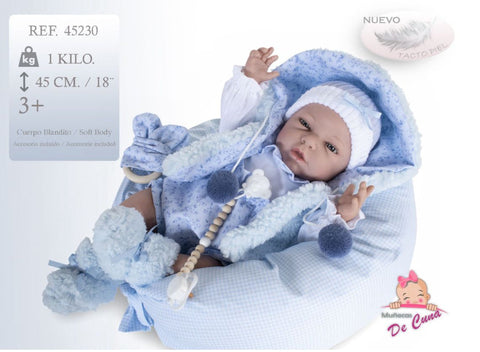 Spanish Kiko Weighted Reborn Boy Doll 45230 ~ IN STOCK NOW