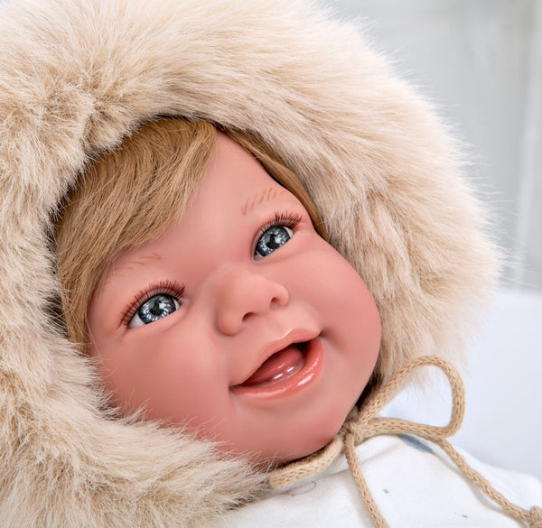 Spanish Arias 45cm Zoe Weighted Baby Girl Doll 65379 - IN STOCK NOW