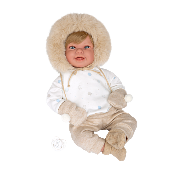 Spanish Arias 45cm Zoe Weighted Baby Girl Doll 65379 - IN STOCK NOW