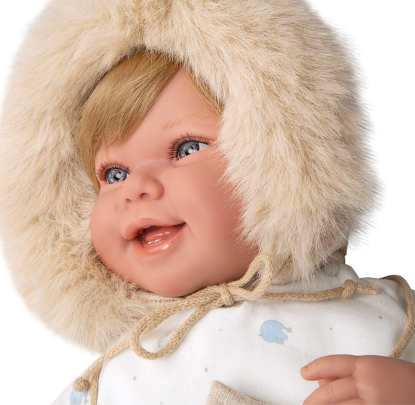 Spanish Arias 45cm Zoe Weighted Baby Girl Doll 65379 - IN STOCK NOW