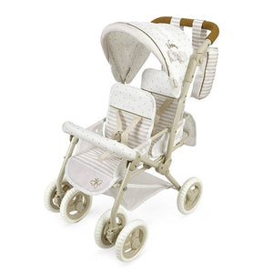 Spanish DeCuevas Verona Twin Doll Pram 90378 (72cm) - IN STOCK NOW