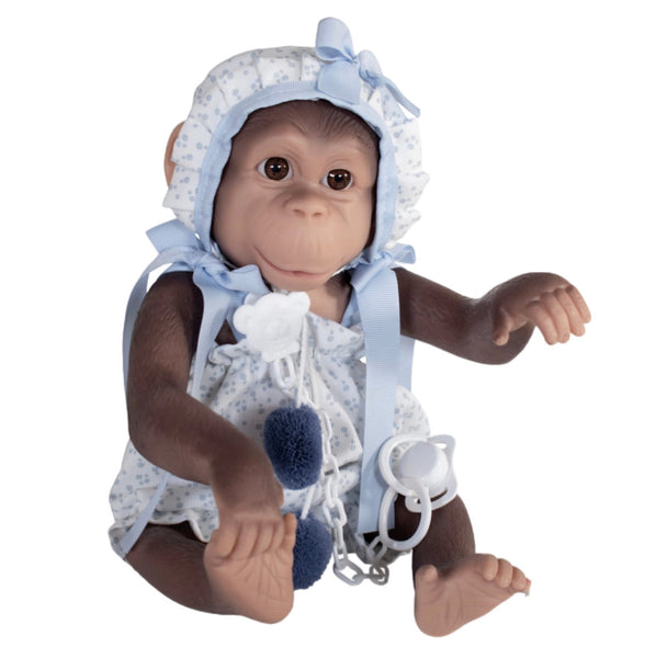 Spanish Baby Chipi Silicone Reborn Monkey Doll 36305 - IN STOCK NOW