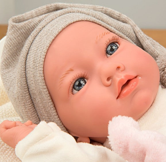 Spanish Arias 40cm Weighted Baby Girl Doll - IN STOCK NOW