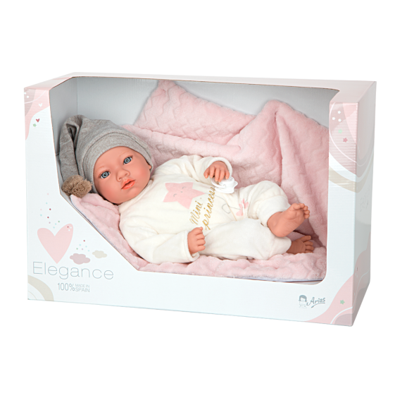 Spanish Arias 40cm Weighted Baby Girl Doll - IN STOCK NOW