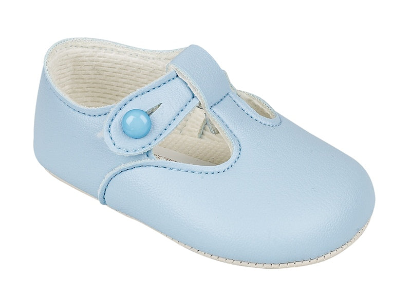 Baby Boys Baypod Soft Soled T-Bar Shoes